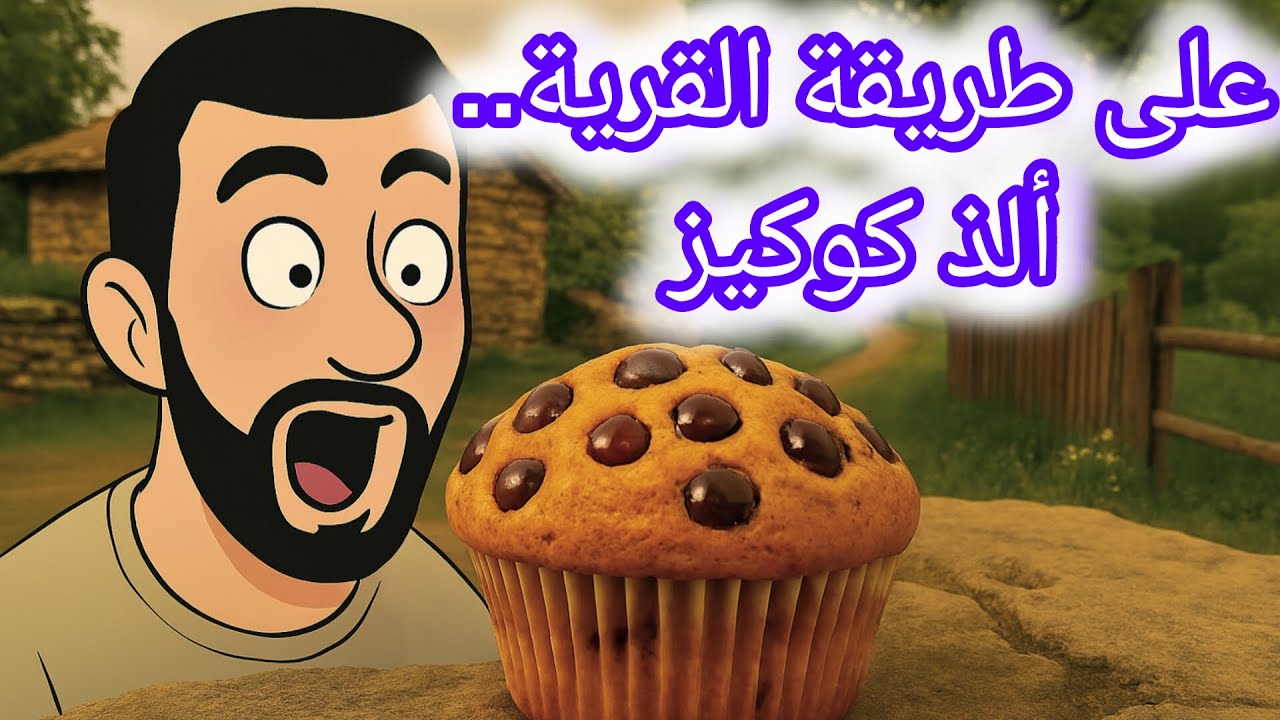 كوكيز بـ طعم زمان 🍪 خبزت الكوكيز في هدوء القرية.. النتيجة خيالية! ✨