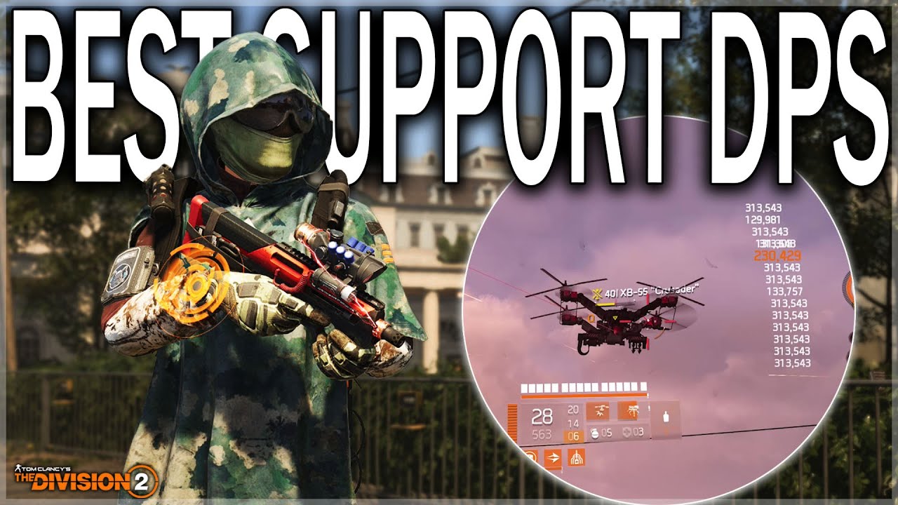 The Division 2 BEST BUILD that makes LEGENDARY Missions feel Easy! Best Support DPS Build in Year 7!