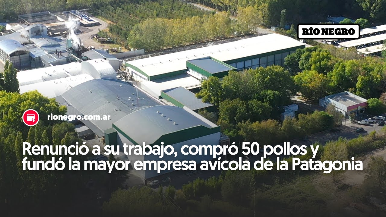 Renunció a su trabajo, compró 50 pollos y fundó la mayor empresa avícola de la Patagonia