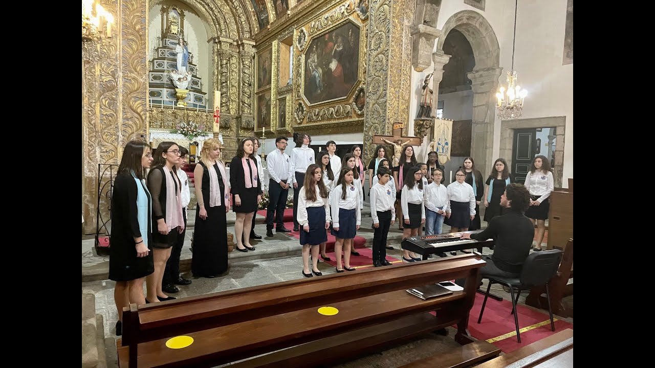 Concerto dos Pequenos Cantores da Pontinha na Terceira-Açores-29/4/2022