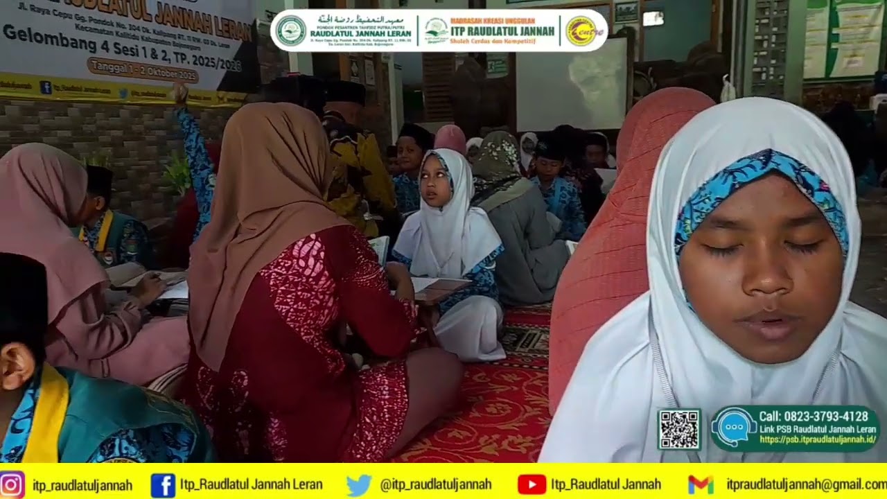 Sima'an Qur'an Bersama Orang Tua | MI ITP Raudlatul Jannah Leran