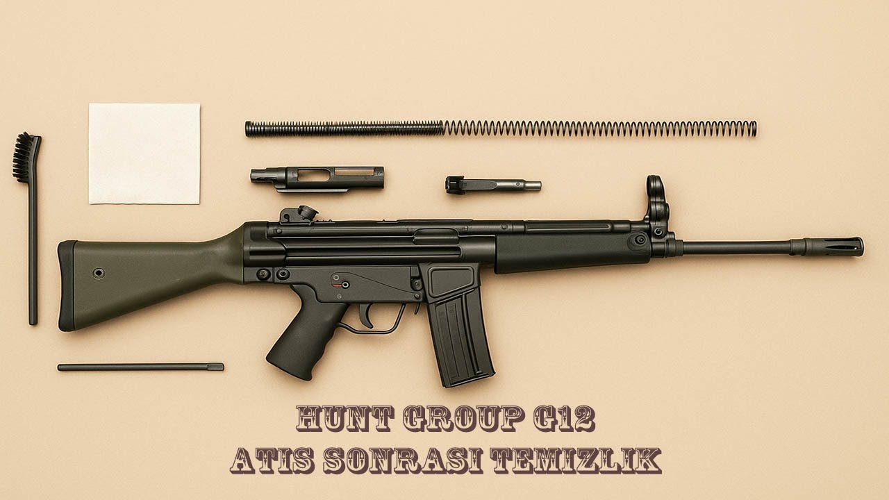 Hunt Group G12 Temizlik ve Bakım Rehberi 🔧 | Tüfeğinizin Ömrünü Uzatın!