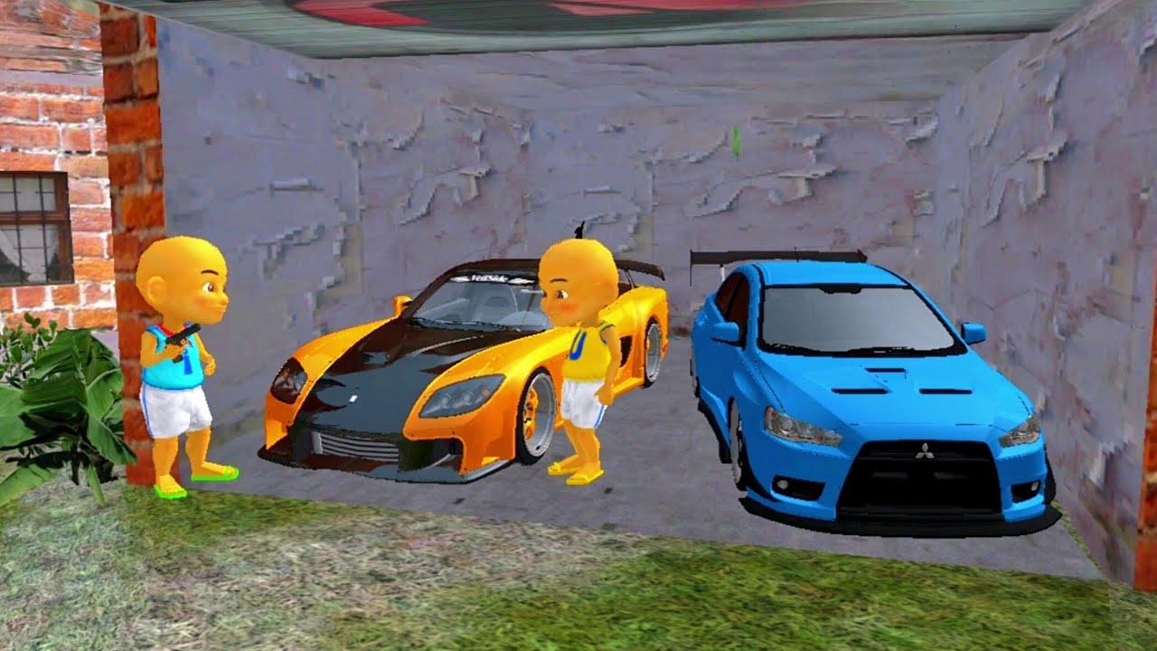 Mobil Balap Keren Ipin Hilang Upin bantu Cari 🥵😂 upinstori