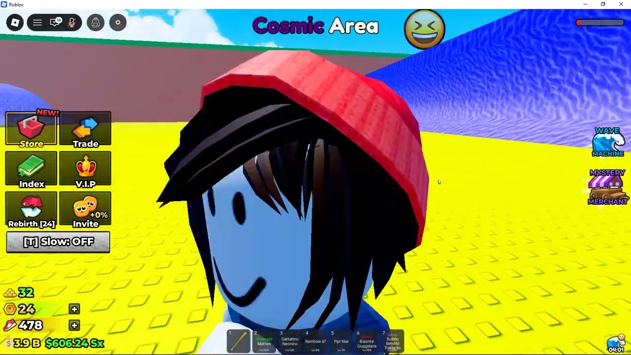 Playing escape tsunami for brainrots as a beginner hour 4 3/3