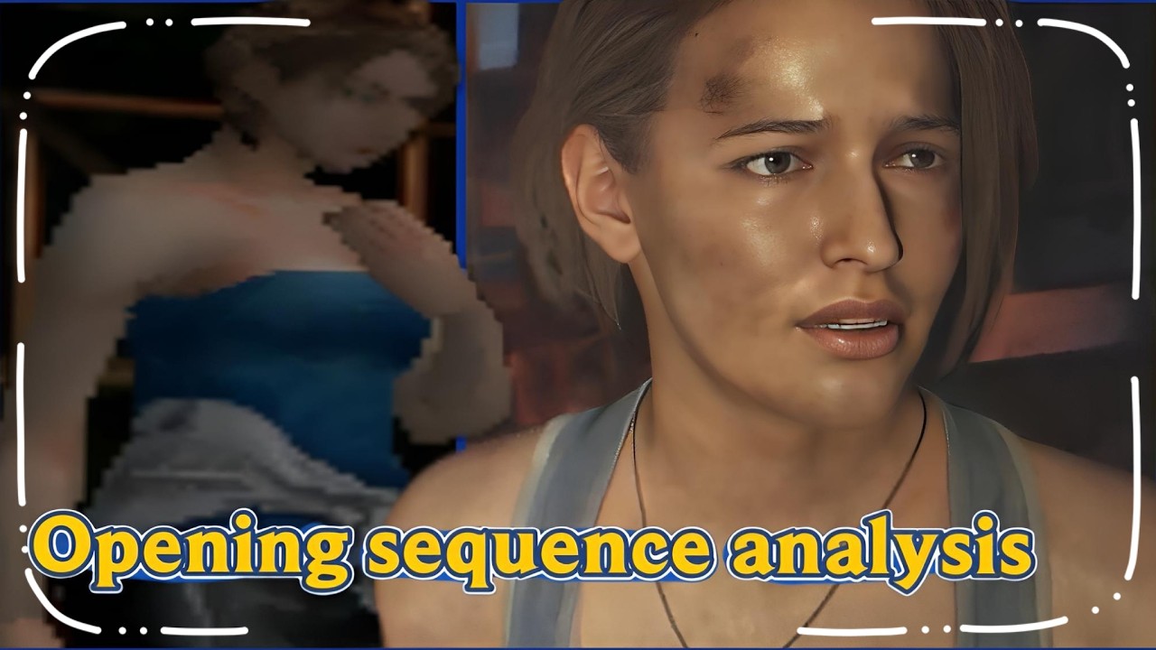 How RE3 & it's Remake sets the scene - Opening Sequence Analysis 🤔