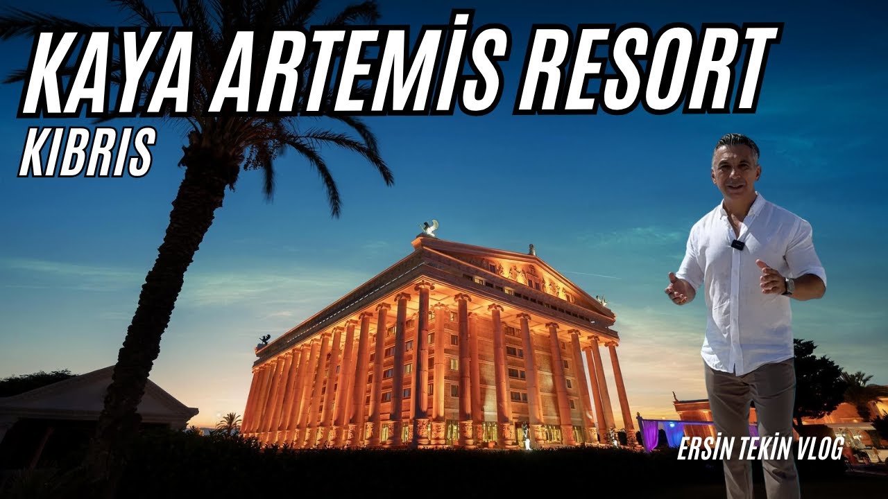 KAYA ARTEMİS Resort VLOG. Kıbrıs'ın en bilinen otellerinden ve muhteşem denizi ile..