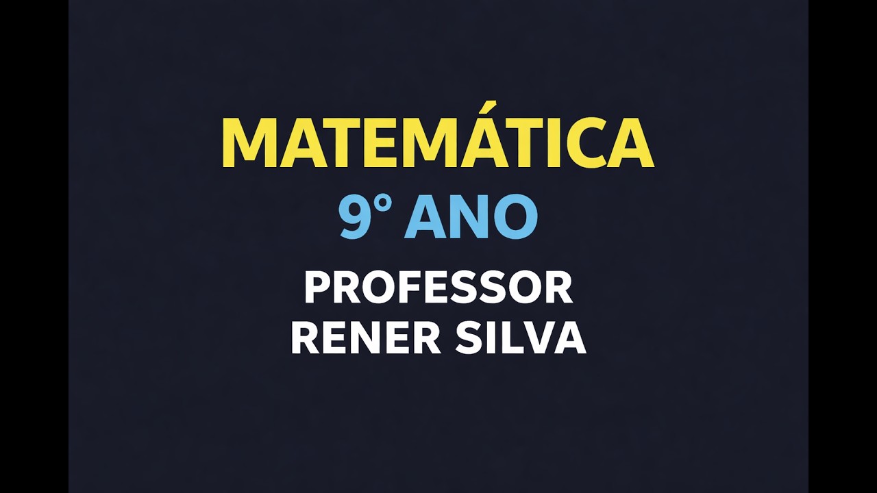 Correção da Lista 1 | 1º Trimestre | Matemática 9º ano | Parte 1
