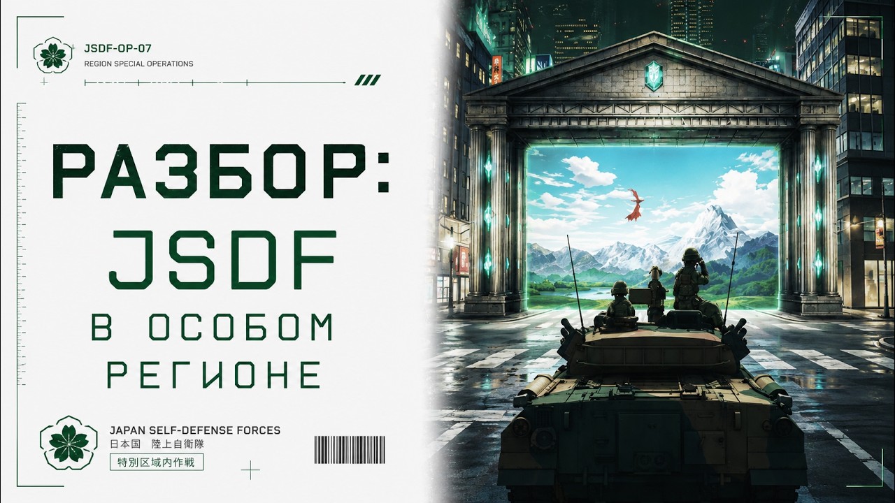 Разбор контингента JSDF в Особом Регионе
