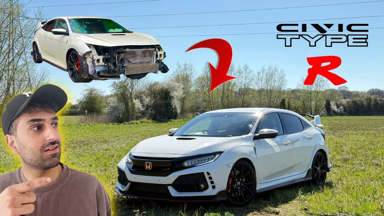 Я пытаюсь восстановить свою разбитую Honda Civic Type R FK8.