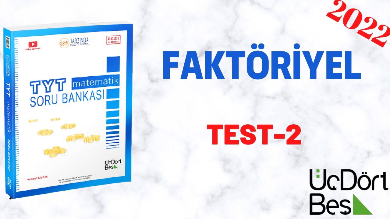 345 TYT MATEMATİK SORU BANKASI FAKT&Ouml;RİYEL TEST 2 (SAYFA 48/49)