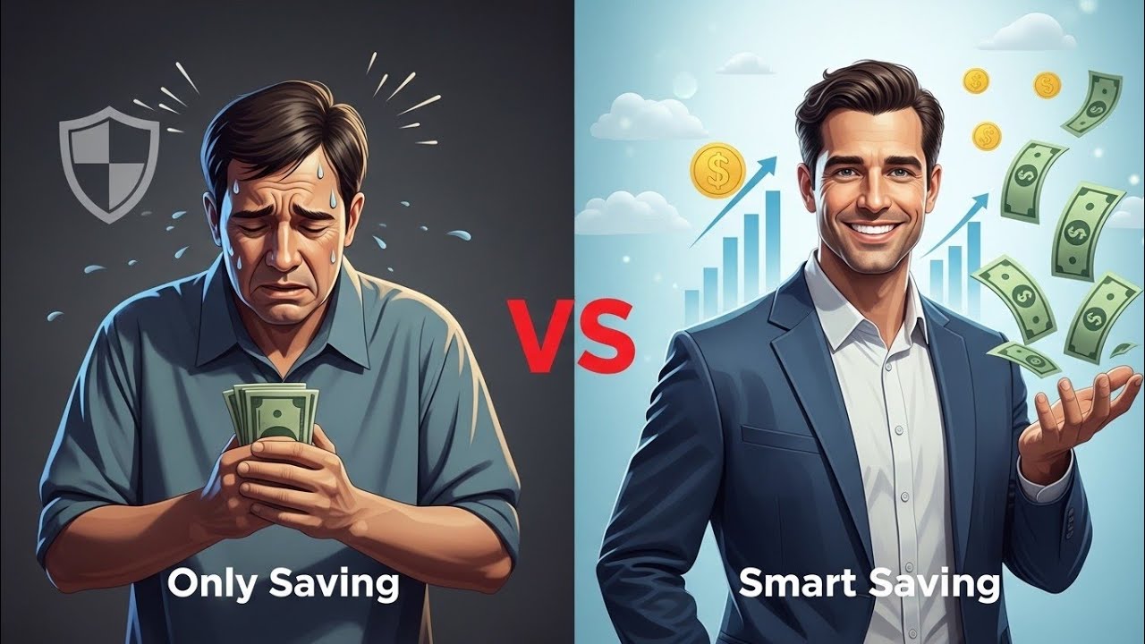 Why Saving Money Keeps the Middle Class Stuck🤔#PersonalFinance#MiddleClass #WealthMindset #Investing
