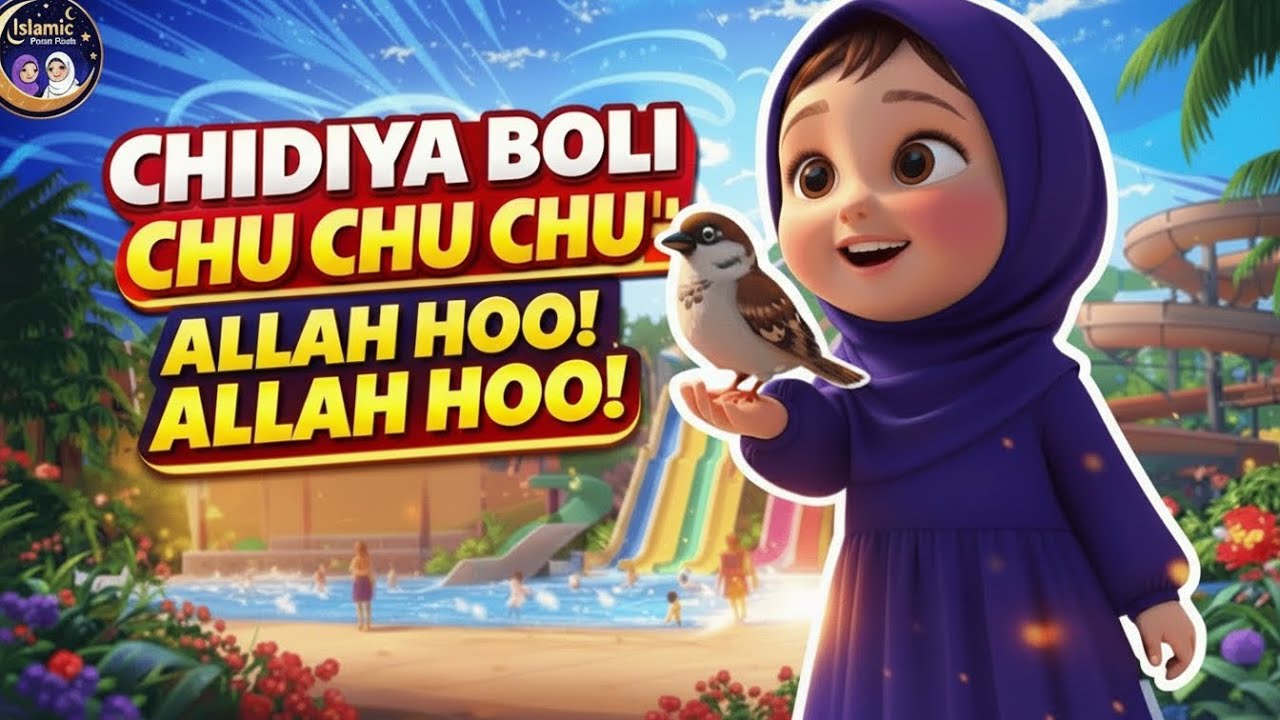 Chirya Boli Chu Chu Chu | Allah Hoo Allah Hoo | Soothing Islamic Lullaby for Kids (Part 6)