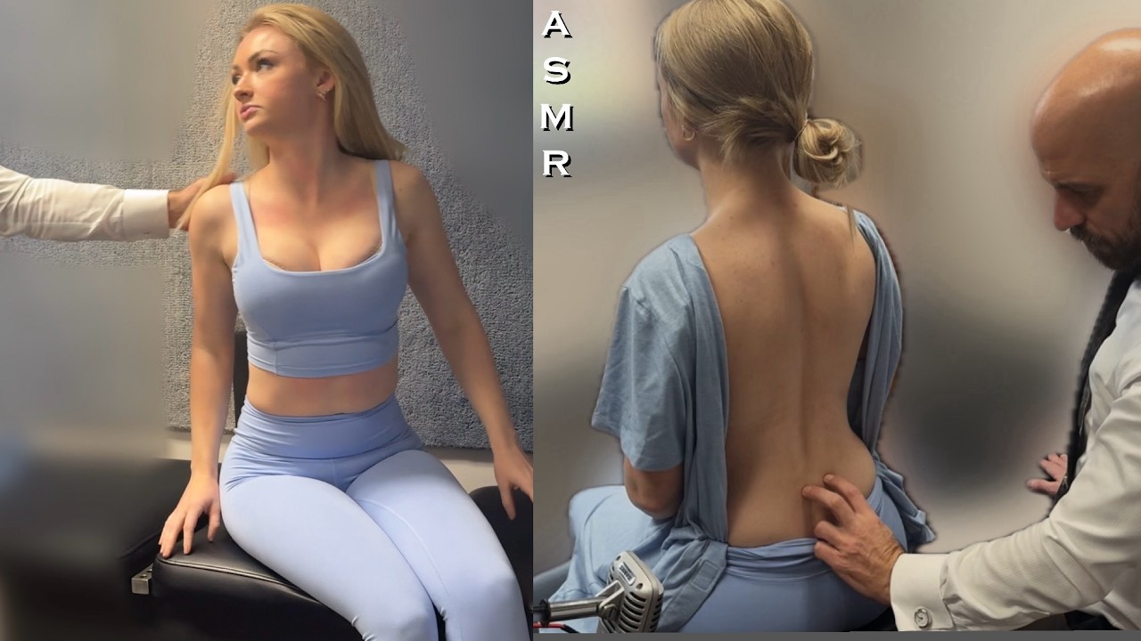 Never Cracked This Hard *ASMR Chiropractic Spine Crunch* Full Body Manual Therapy 4 Relaxing Sleep.
