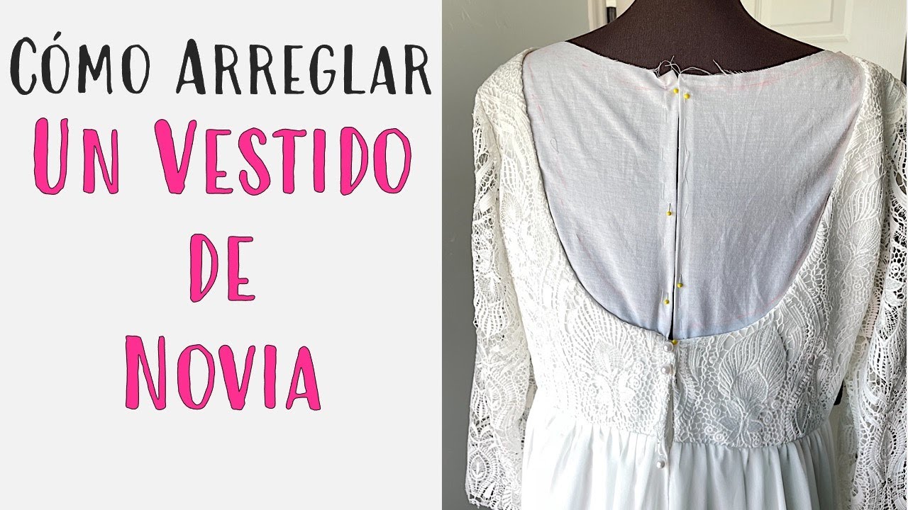 Cómo arreglar un Vestido de Novia