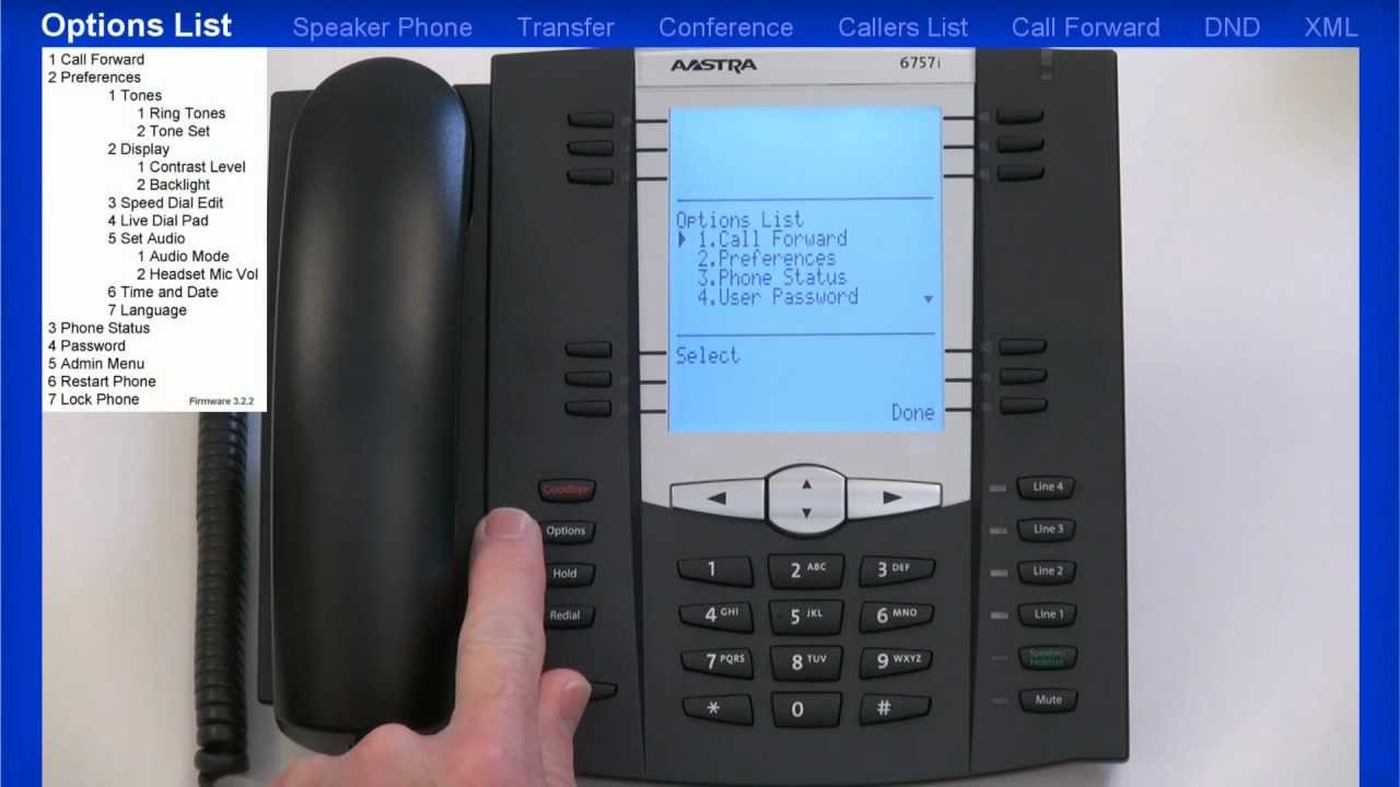 Mitel&reg; 6735i / 6737i / 6755i / 6757i Tutorial - End User Training and Features