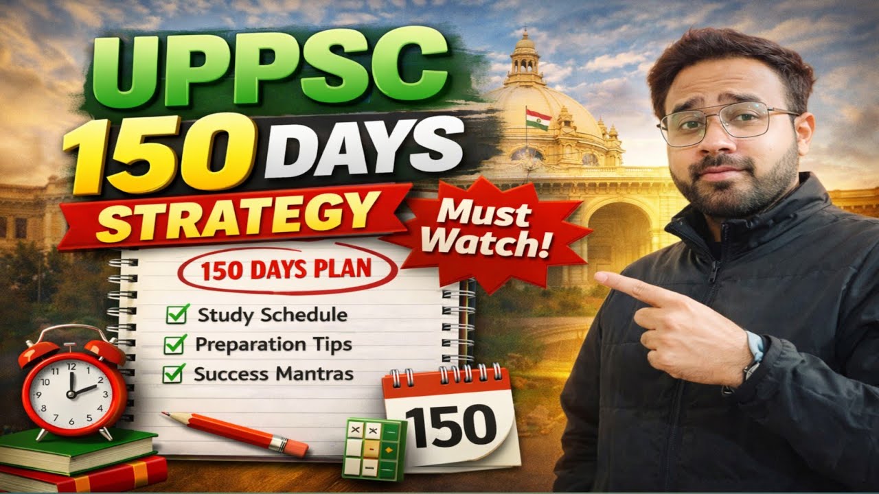5 Months to UPPCS 2026 Prelims? Here's Your 2 Phase Gameplan