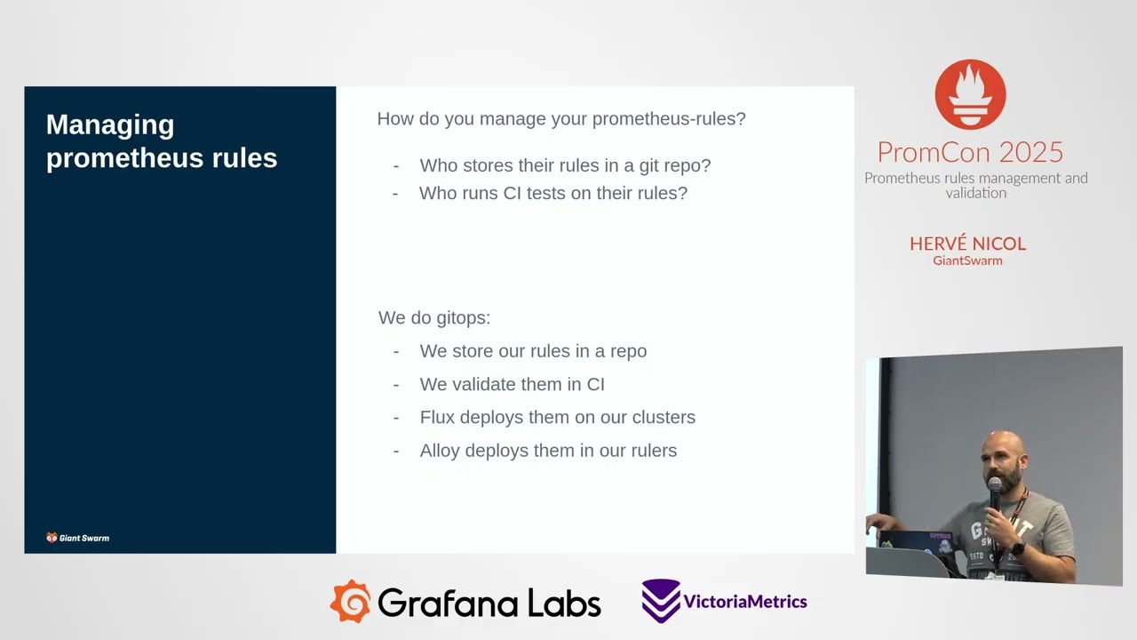 Promcon 2025 — Управление и проверка правил Prometheus