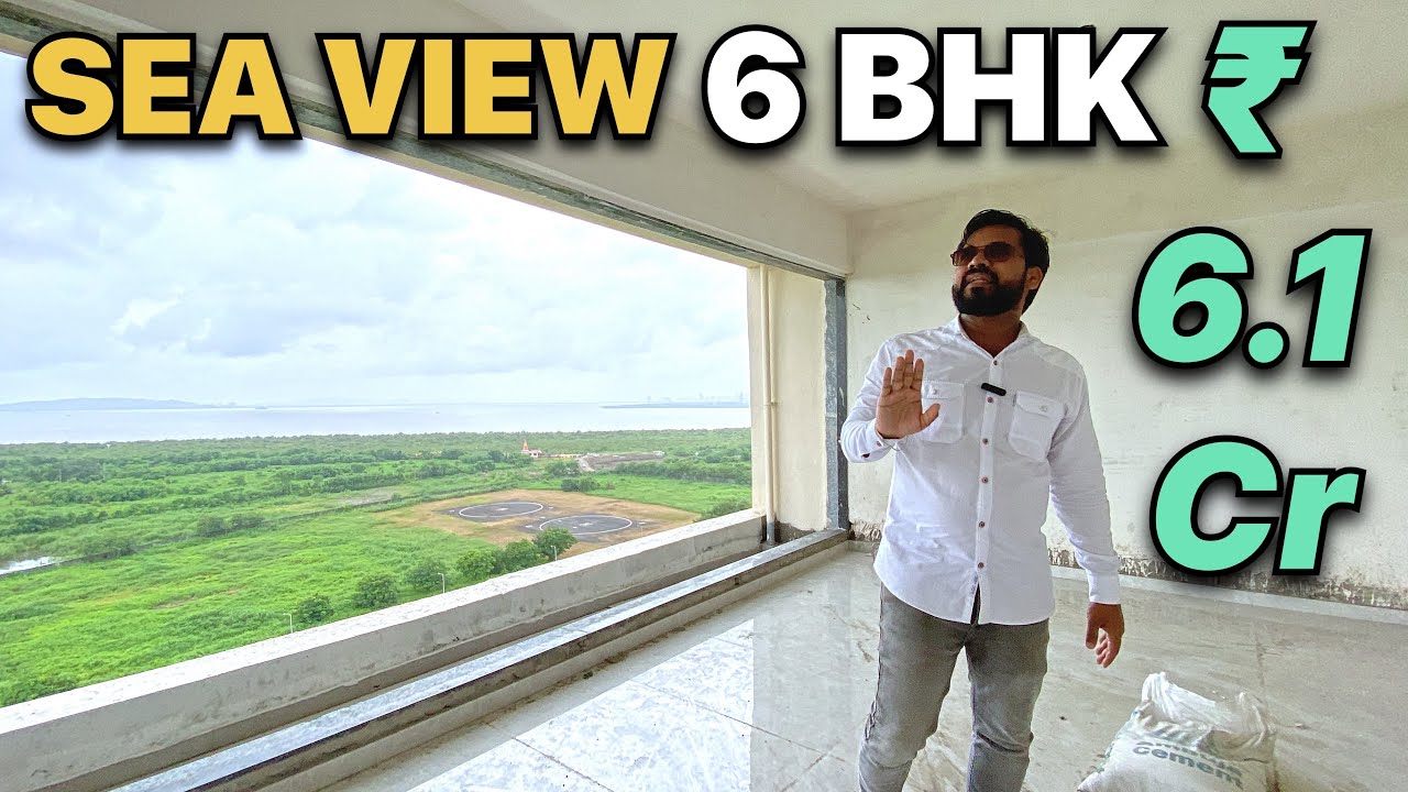 6BHK Sea view flat in navi mumbai | flat in ulwe navi mumbai