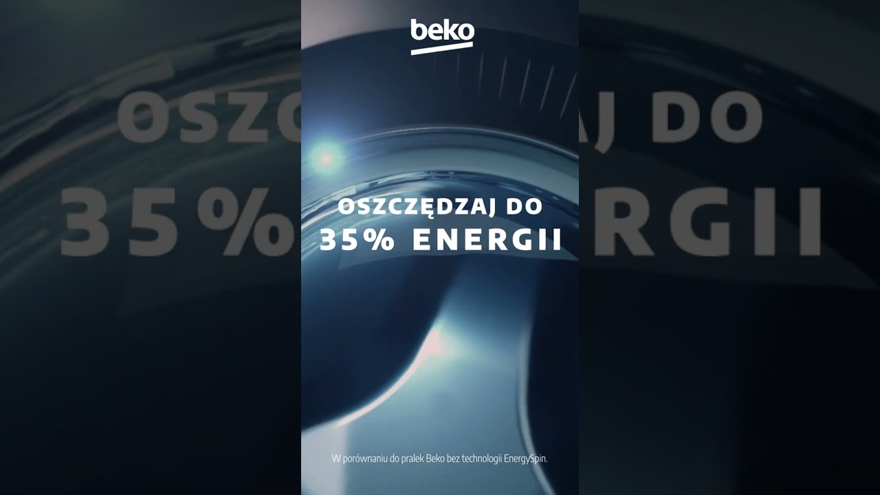 BEKO &mdash; Pralki Beko z technologią EnergySpin &mdash; prezentacja technologii