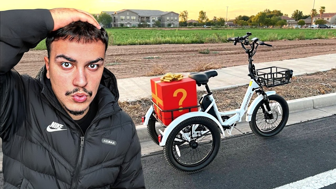 VOZITA BIÇIKLETË ME 3 RROTA !! KUTIA MISTERIOZE?