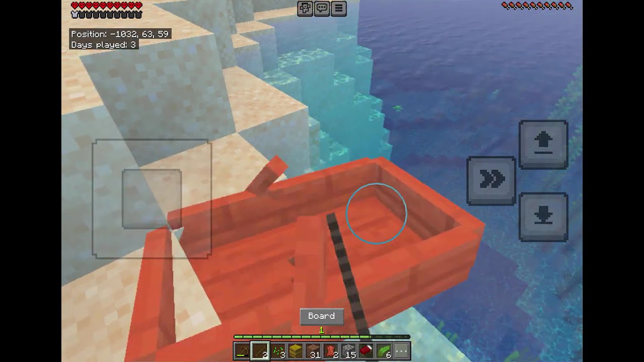 Minecraft Hardcore Day 4 — Almost Dying to a Creeper