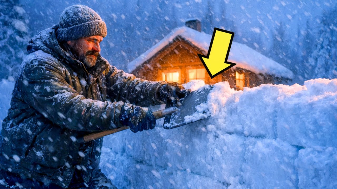 PENSAVANO CHE FOSSE PAZZO A FARE UN MURO DI NEVE… FINCHÉ NON HANNO VISTO COSA È SUCCESSO DOPO