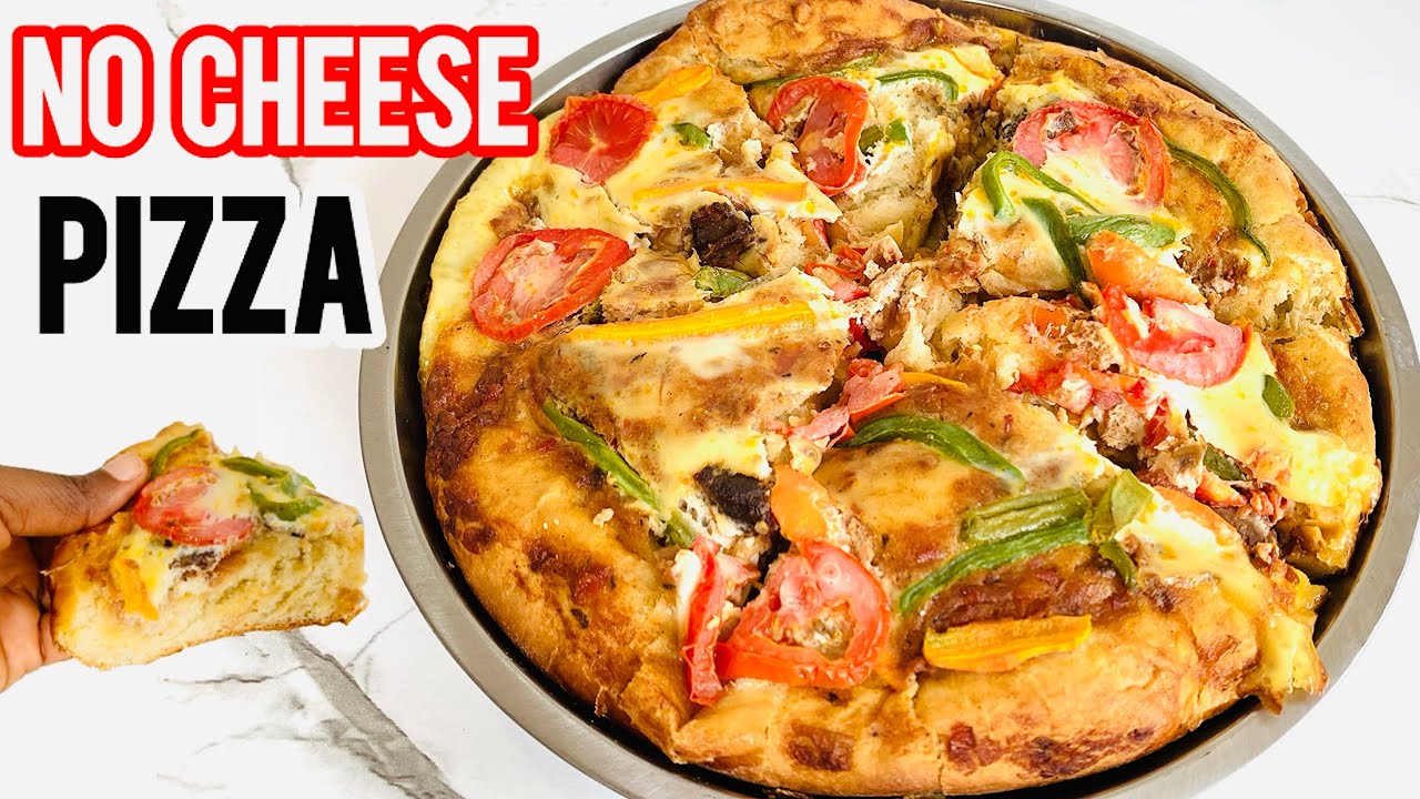 Pizza Without Cheese?😳You Won&rsquo;t Believe the Taste (No Oven Needed)