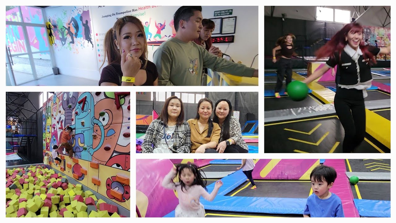 Fun at JUMP Ktm Trampoline Park #familyvlog #nepalivlog #vacation
