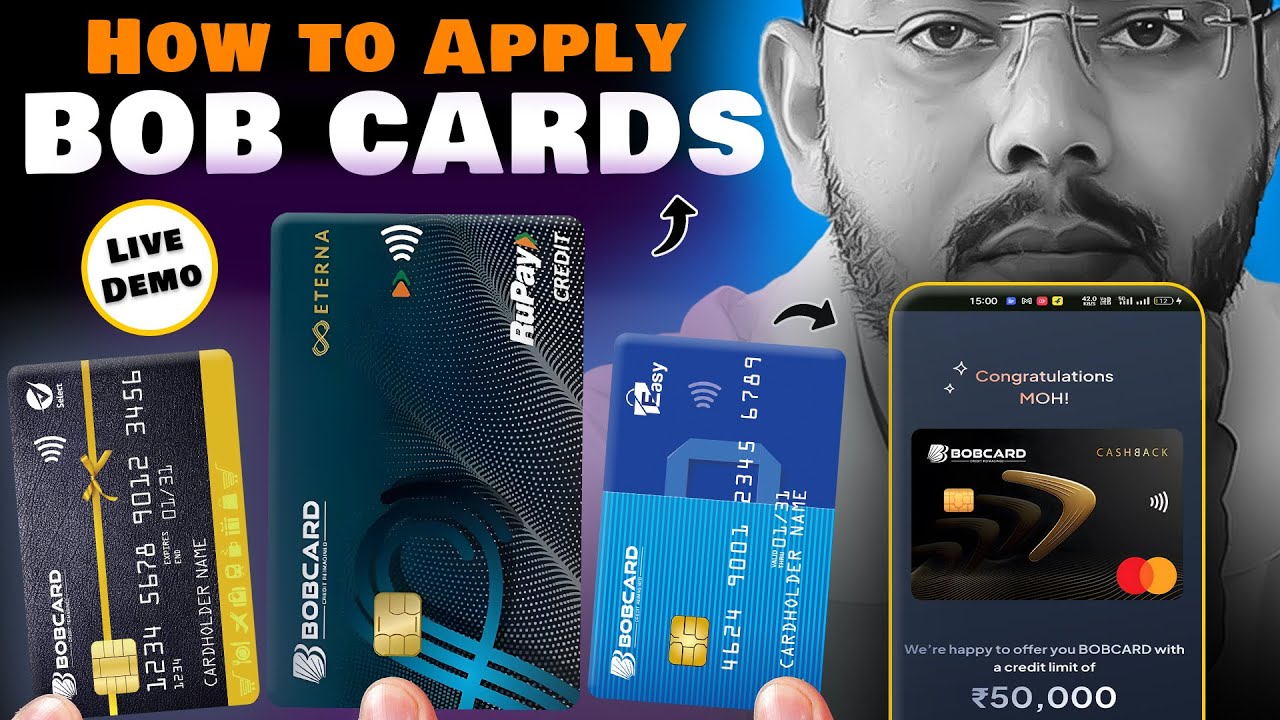 How to Apply LIFETIME FREE! BOB CREDIT CARDS Online | LIVE DEMO