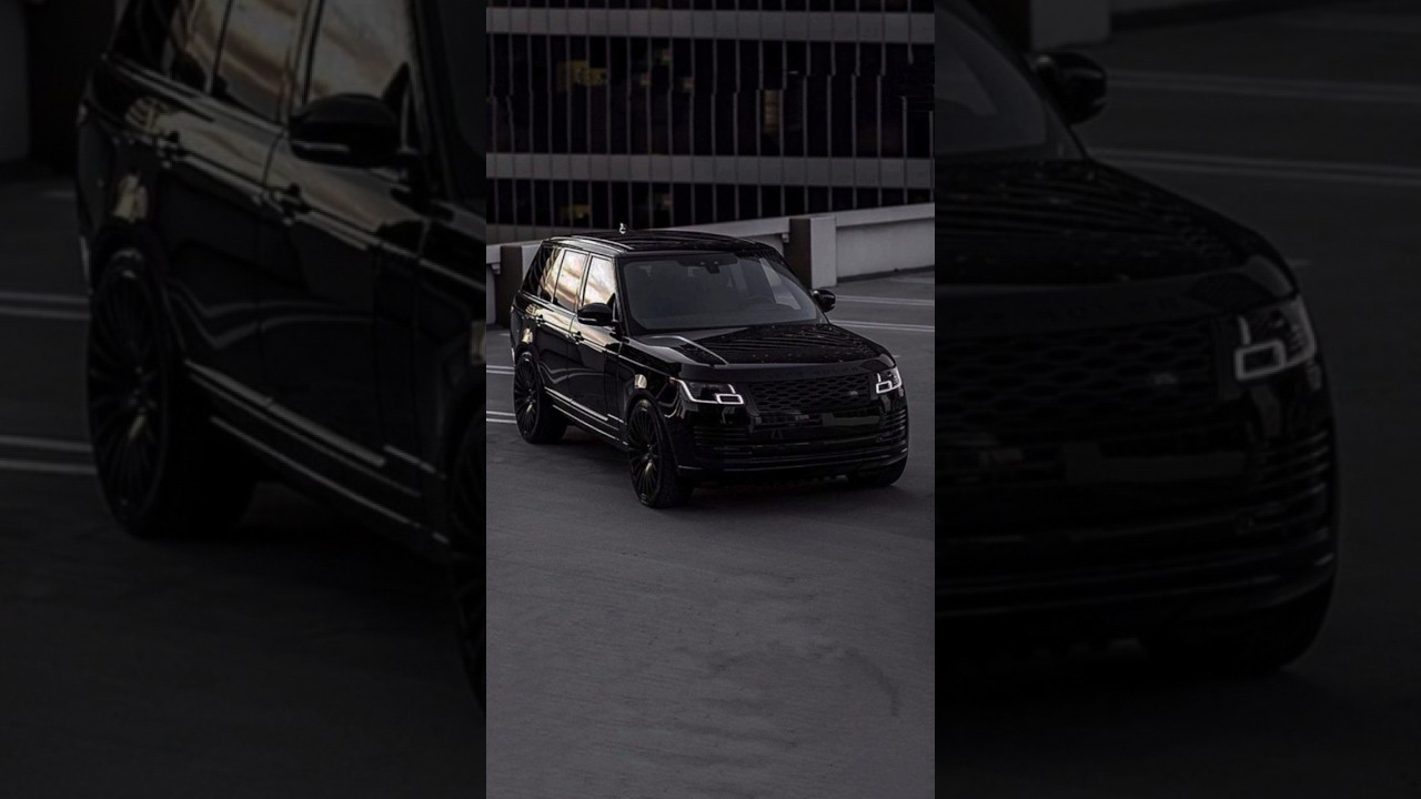 Sleek and Powerful: Black Range Rover Sport in Pictures #rangrover #suv #cars #topcars #topsuvs