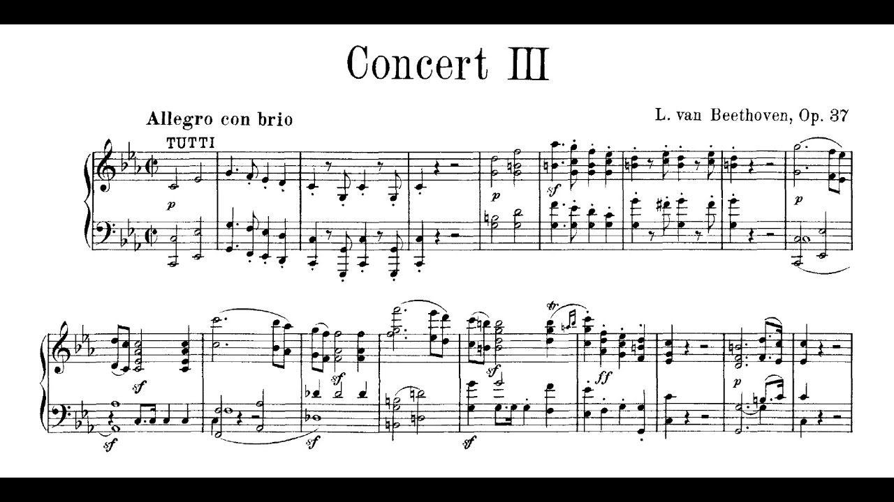 Beethoven - Piano Concerto No.3 (Nelson Freire; OSB, Tibiriçá)