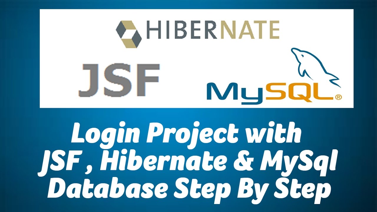 JAVA JSF and Hibernate Login Project