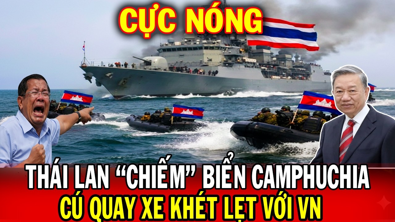 VÃI CẢ TÌNH ANH EM:Khi Bị Thái Lan Ép Sát Sườn, Khmer Times Bỗng Nhắc Chuyện