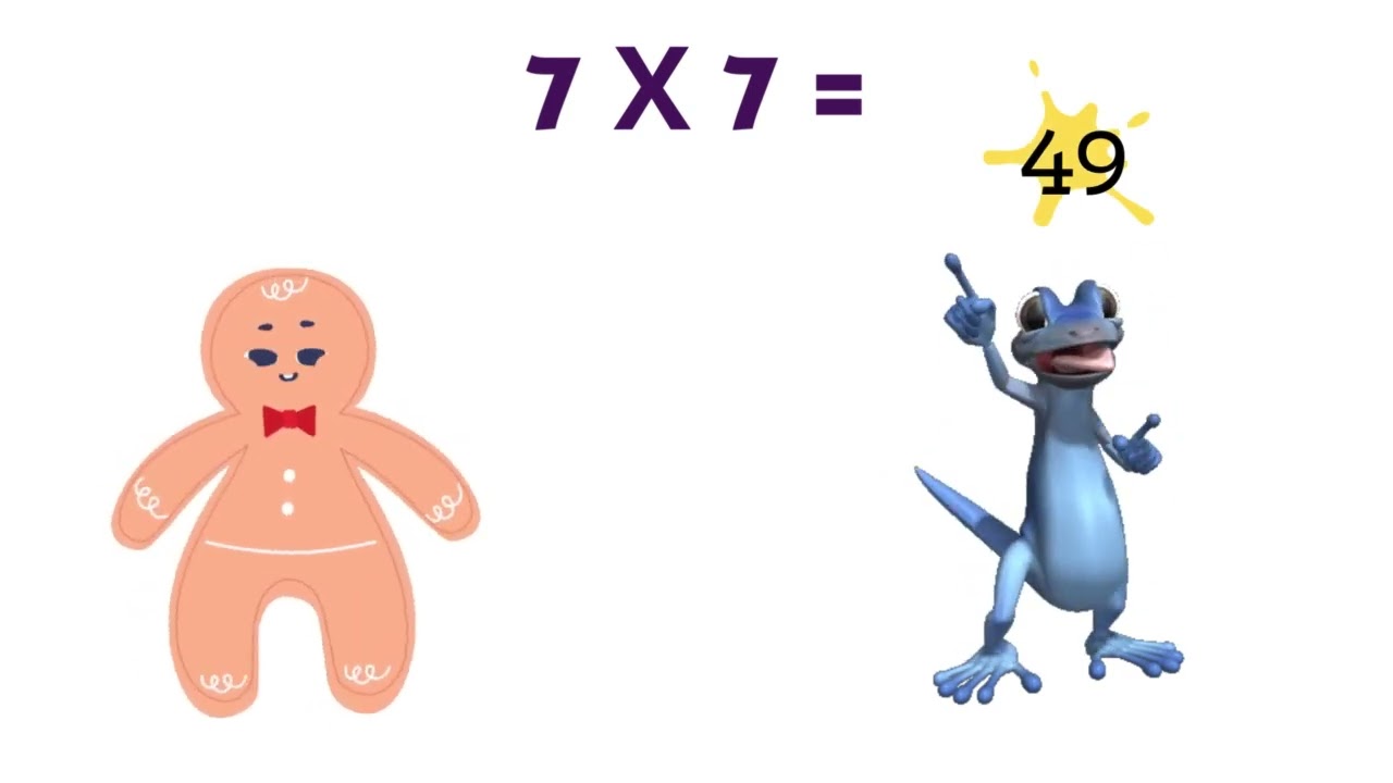 ריקוד מתמטיקה - כפולות שש ושבע