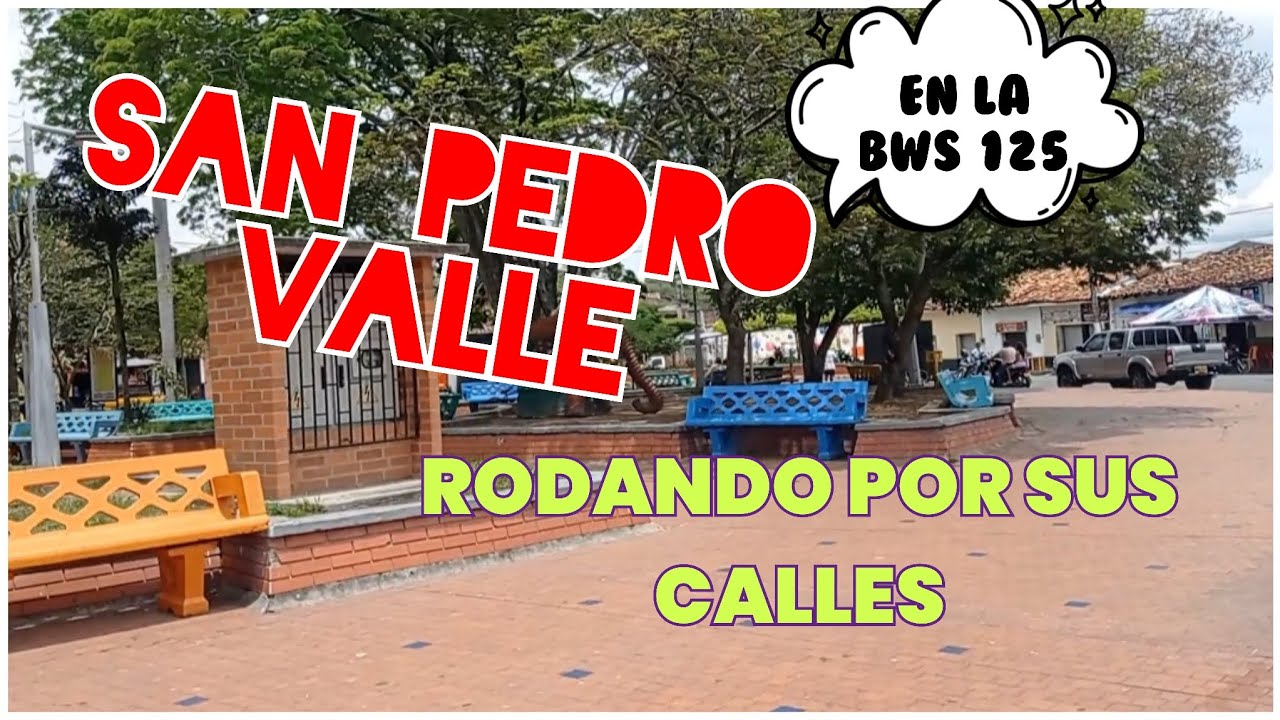 SAN PEDRO VALLE, RODANDO EN MI BWS 125 POR SUS CALLES