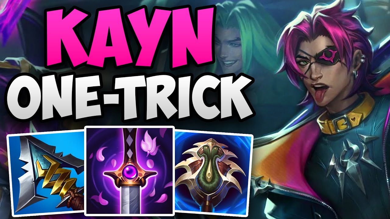 CHALLENGER KAYN ONE-TRICK SOLO CARRY GAMEPLAY | CHALLENGER KAYN JUNGLE | Patch 14.4 S14