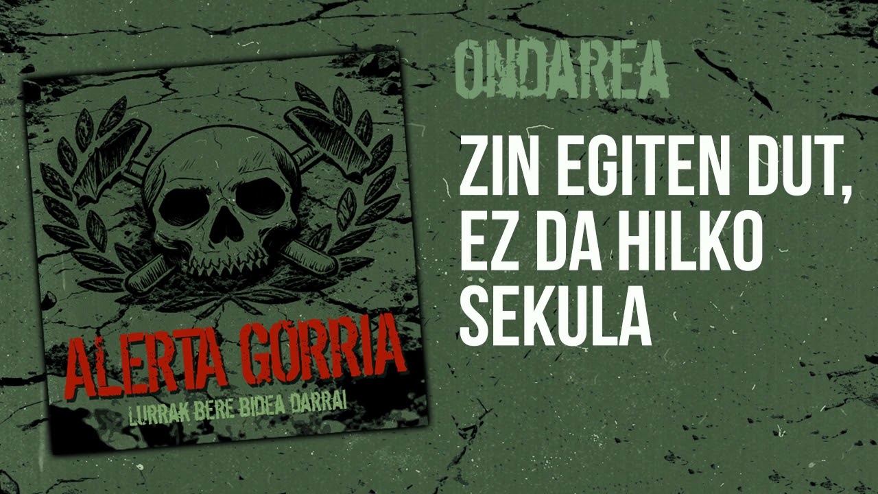 ALERTA GORRIA - ONDAREA