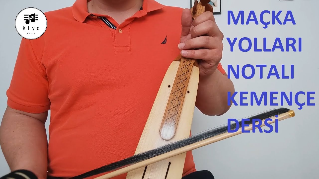 Maçka Yolları Notalı Kemençe Dersi