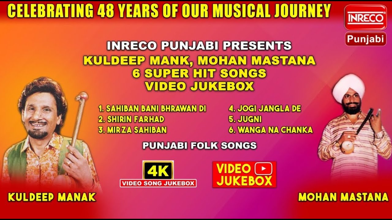Video Jukebox | Kuldeep Manak | Mohan Mastana | Inreco Punjabi