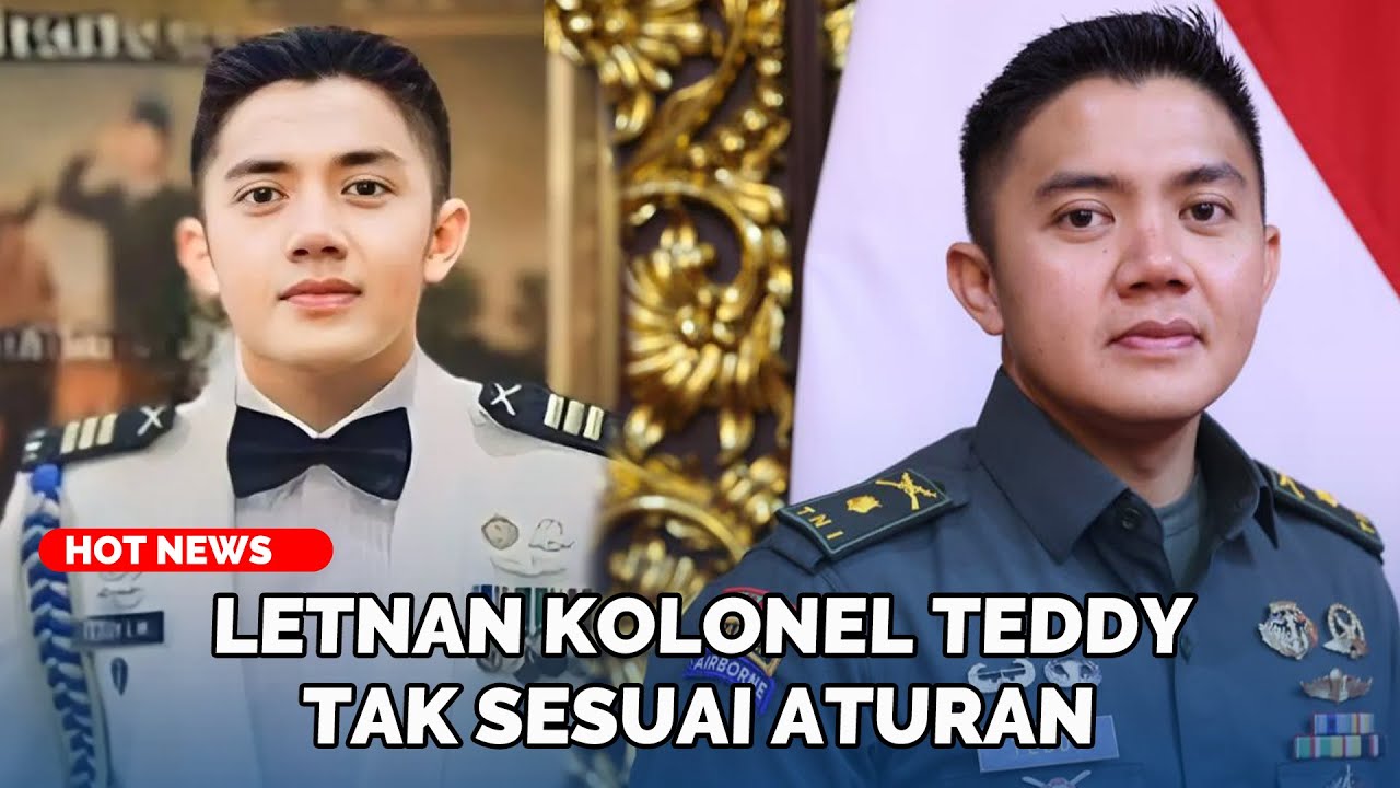 JENDERAL TNI Bintang 2  Ini Heran Kenaikan Pangkat Mayor Teddy Naik Letkol, Sebut tak Sesuai Aturan!