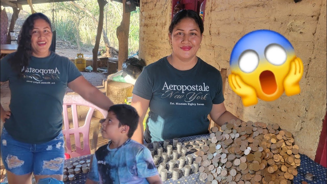 SACAMOS NUESTROS AHORROS Y MIREN CUANTO TRNIAMOS 
