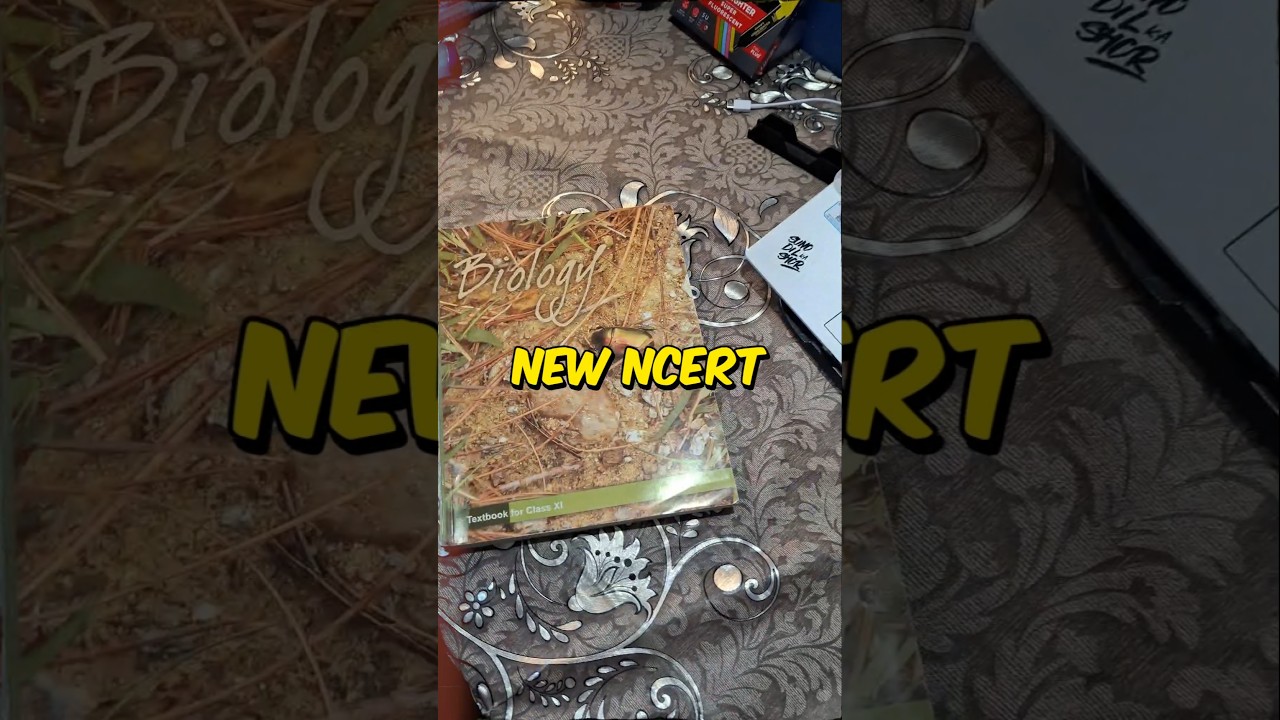 New or Old NCERT??📚🤔 #neet #minivlog #class11