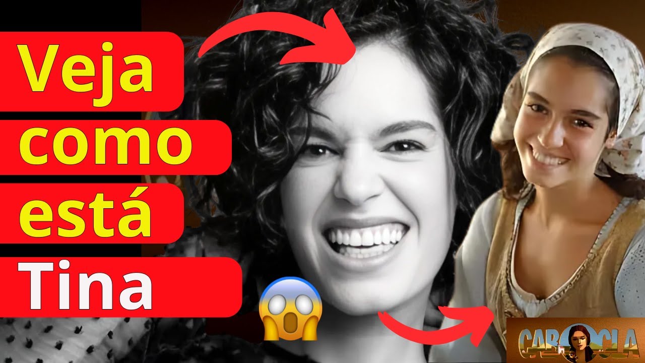 Saiba como est&aacute; a atriz que interpretou Tina em Cabocla