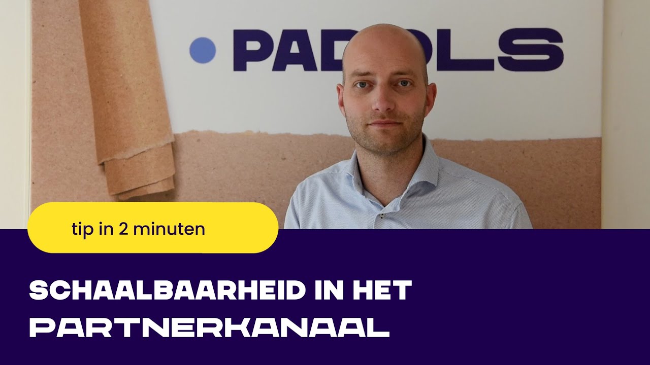 Schaalbaarheid in het (IT-)partnerkanaal - Paddls