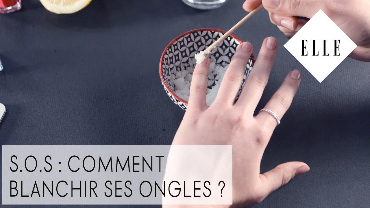 SOS : Comment blanchir ses ongles I ELLE Manucure