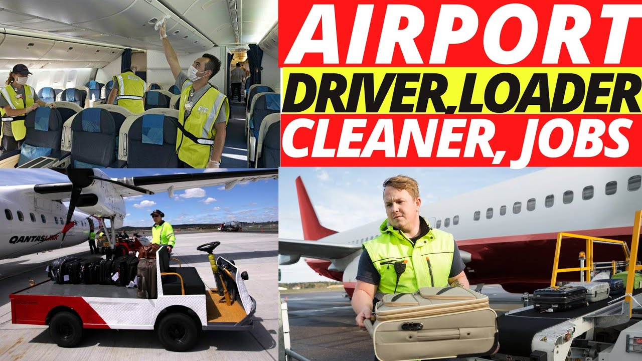 AIRPORT LOADER CLEANER DRIVER JOB 8,10,+2 QUALIFICATION HOW TO APPLY #AIRPORTJOB #GROUNDSTAFF #2021