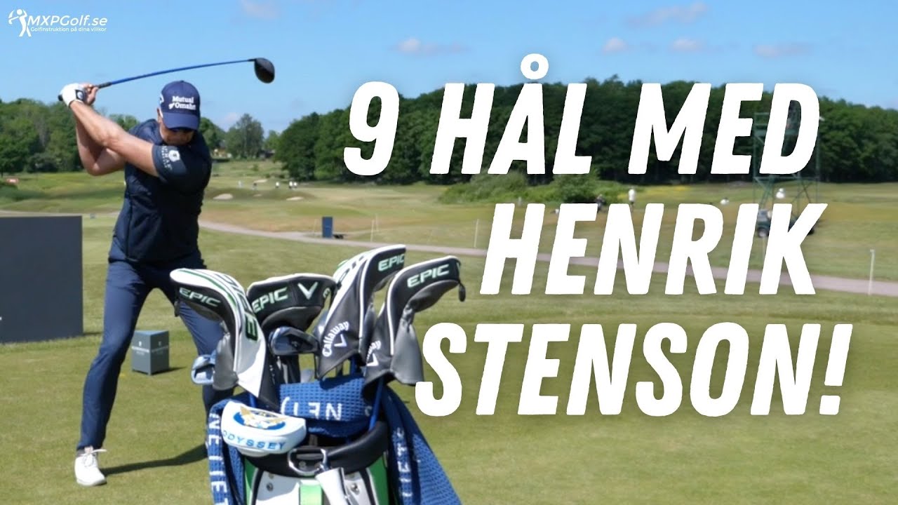 Jag spelar med HENRIK STENSON! 🤩 - Scandinavian Mixed 2021 - Vallda G&CC - MXPGolf.se