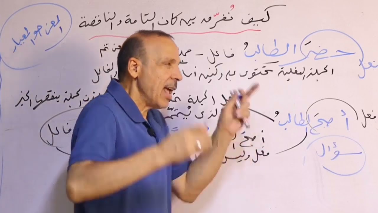 كيف تفرّق بين كان التامة والناقصة ؟