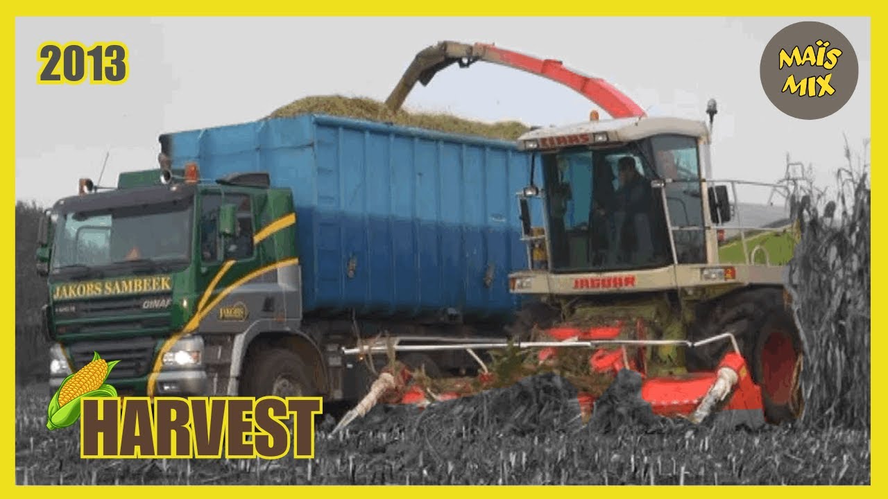 Maïs 2013 | Claas Jaguar 860 | Ginaf 8x6 | Claas Arion 520 | Volvo L90D | Kaweco |Joskin