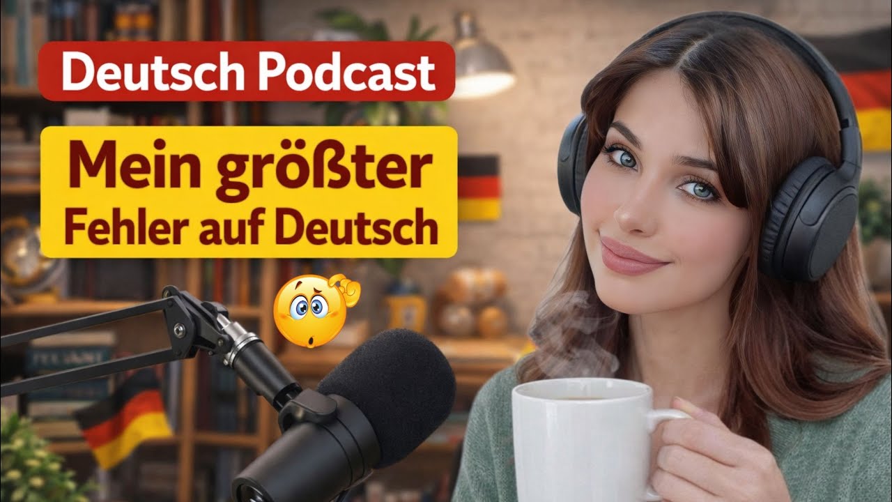 Deutsch Podcast #2 | بودكاست ألماني | Mein gr&ouml;&szlig;ter Fehler auf Deutsch 🇩🇪
